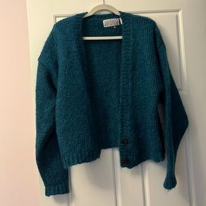Teal Cardigan